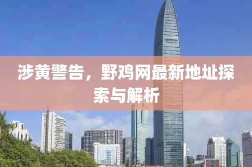 涉黄警告，野鸡网最新地址探索与解析