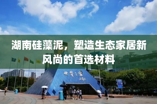 湖南硅藻泥，塑造生态家居新风尚的首选材料