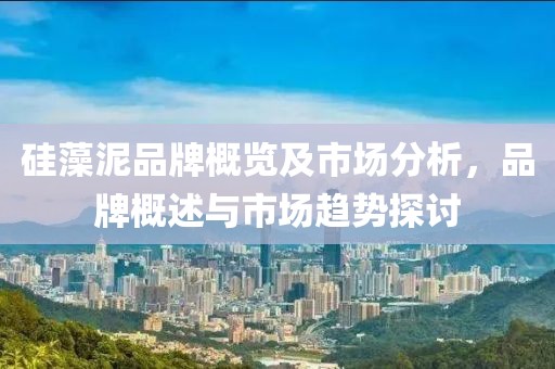 硅藻泥品牌概览及市场分析，品牌概述与市场趋势探讨