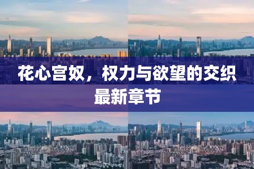 花心宫奴，权力与欲望的交织最新章节
