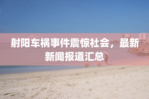 射阳车祸事件震惊社会，最新新闻报道汇总