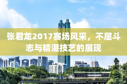 张君龙2017赛场风采，不屈斗志与精湛技艺的展现