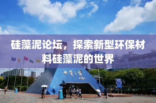 硅藻泥论坛，探索新型环保材料硅藻泥的世界