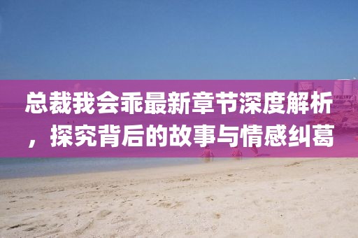 总裁我会乖最新章节深度解析，探究背后的故事与情感纠葛