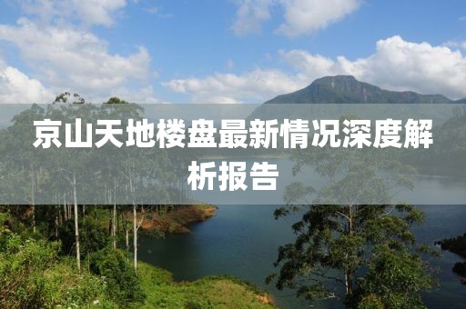 京山天地楼盘最新情况深度解析报告