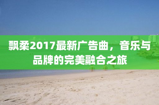 飘柔2017最新广告曲，音乐与品牌的完美融合之旅