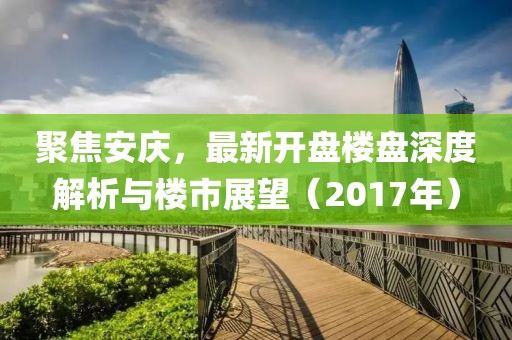 聚焦安庆，最新开盘楼盘深度解析与楼市展望（2017年）