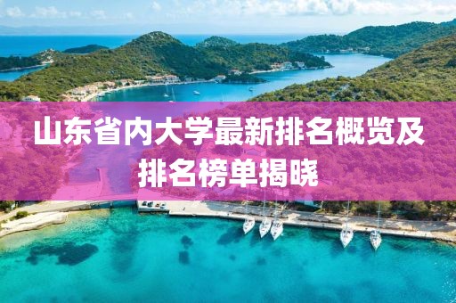 山东省内大学最新排名概览及排名榜单揭晓