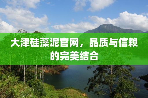 大津硅藻泥官网，品质与信赖的完美结合