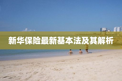 新华保险最新基本法及其解析