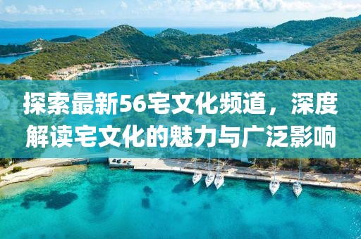 探索最新56宅文化频道，深度解读宅文化的魅力与广泛影响