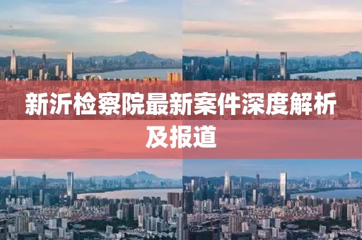 新沂检察院最新案件深度解析及报道
