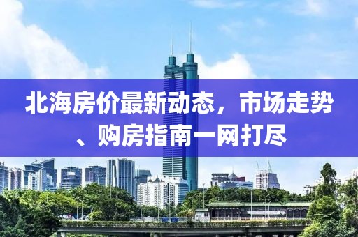 北海房价最新动态，市场走势、购房指南一网打尽