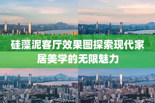 硅藻泥客厅效果图探索现代家居美学的无限魅力