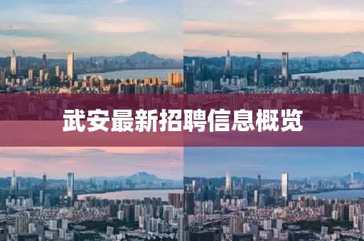 武安最新招聘信息概览