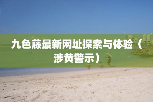 九色藤最新网址探索与体验（涉黄警示）