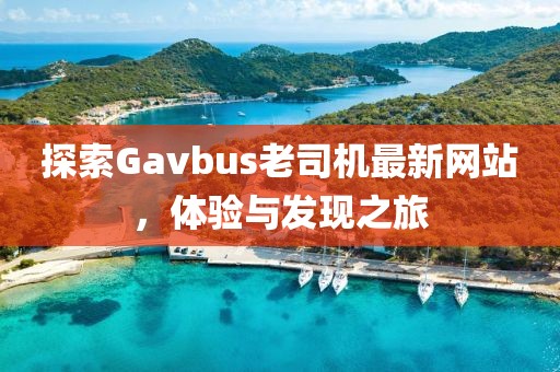 探索Gavbus老司机最新网站，体验与发现之旅