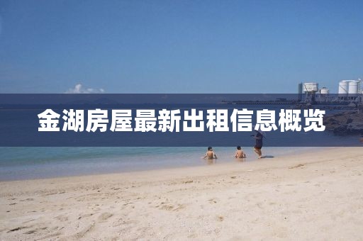金湖房屋最新出租信息概览