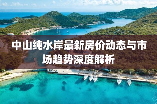 中山纯水岸最新房价动态与市场趋势深度解析