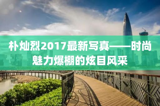 朴灿烈2017最新写真——时尚魅力爆棚的炫目风采