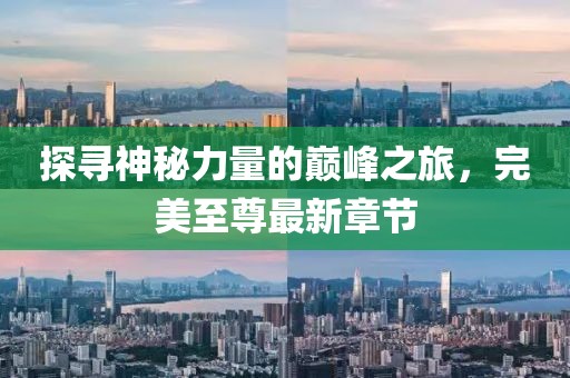 探寻神秘力量的巅峰之旅，完美至尊最新章节