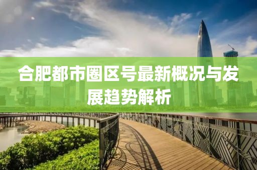 合肥都市圈区号最新概况与发展趋势解析