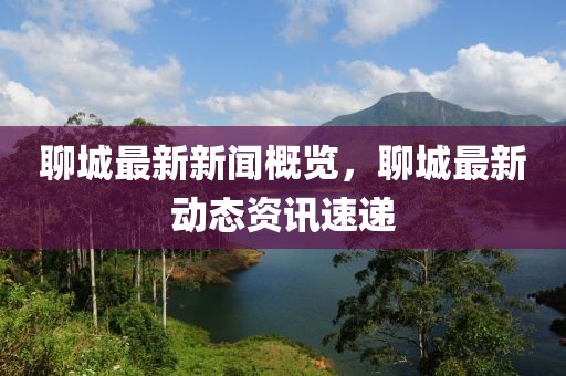 聊城最新新闻概览，聊城最新动态资讯速递