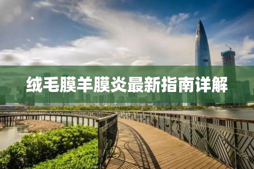 绒毛膜羊膜炎最新指南详解