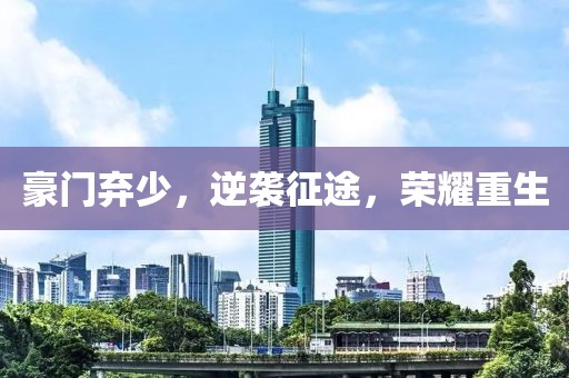 豪门弃少，逆袭征途，荣耀重生