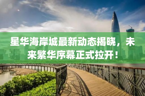 星华海岸城最新动态揭晓，未来繁华序幕正式拉开！