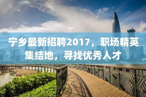 宁乡最新招聘2017，职场精英集结地，寻找优秀人才