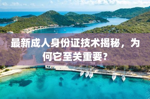 最新成人身份证技术揭秘，为何它至关重要？