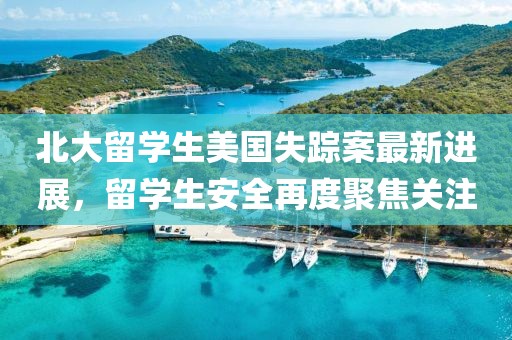 北大留学生美国失踪案最新进展，留学生安全再度聚焦关注