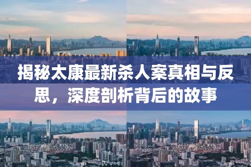 揭秘太康最新杀人案真相与反思，深度剖析背后的故事
