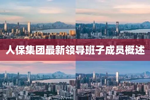 人保集团最新领导班子成员概述