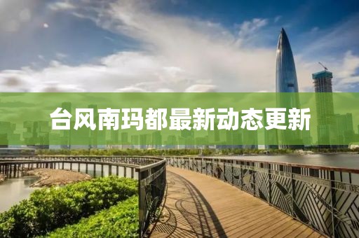 台风南玛都最新动态更新