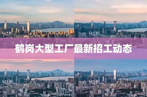 鹤岗大型工厂最新招工动态