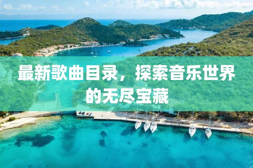 最新歌曲目录，探索音乐世界的无尽宝藏
