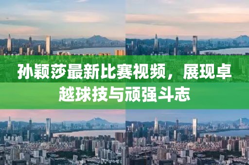 孙颖莎最新比赛视频，展现卓越球技与顽强斗志