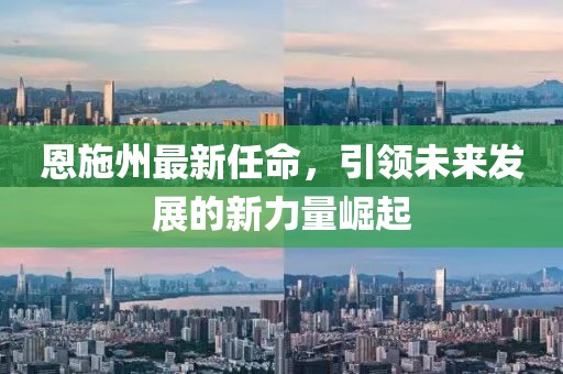 恩施州最新任命，引领未来发展的新力量崛起