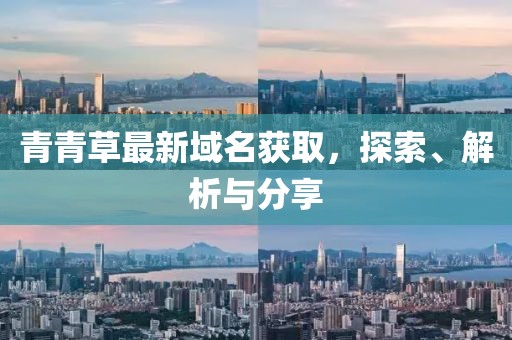青青草最新域名获取，探索、解析与分享