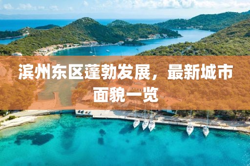 滨州东区蓬勃发展，最新城市面貌一览