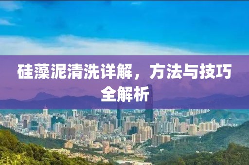 硅藻泥清洗详解，方法与技巧全解析