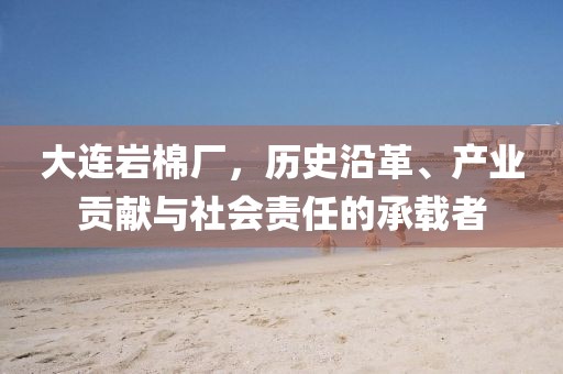 大连岩棉厂，历史沿革、产业贡献与社会责任的承载者