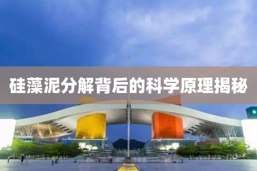 硅藻泥分解背后的科学原理揭秘