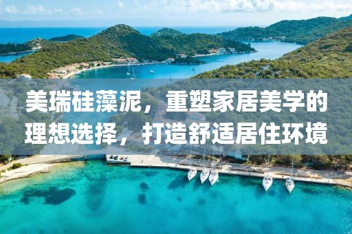 美瑞硅藻泥，重塑家居美学的理想选择，打造舒适居住环境
