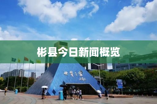 彬县今日新闻概览