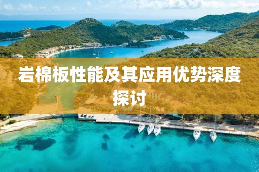岩棉板性能及其应用优势深度探讨