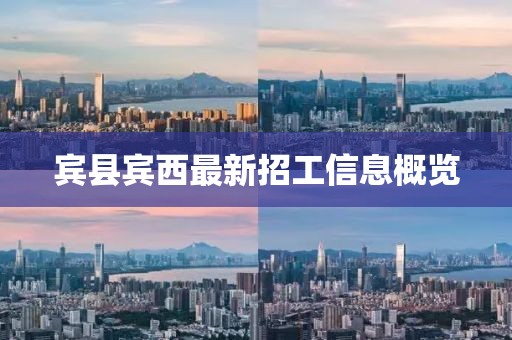 宾县宾西最新招工信息概览