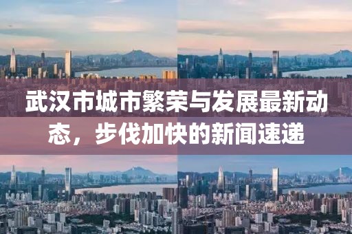 武汉市城市繁荣与发展最新动态，步伐加快的新闻速递